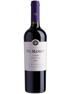 Вино Viu Manent, Estate Collection Reserva Carmenere 2017, 0.75 л