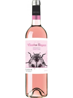 Вино Cuatro Rayas, Tempranillo Rose, Rueda DO 2020, 0.75 л