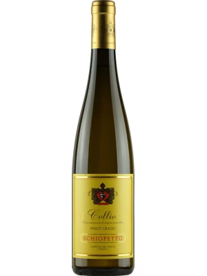 Вино Mario Schiopetto, Pinot Grigio, Collio DOC 2016, 0.75 л