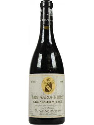 Вино M. Chapoutier, Crozes-Hermitage Les Varonniers AOC 1998, 0.75 л