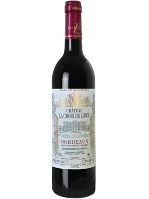 Вино Chateau La Croix de Liret, Bordeaux AOC 2020, 0.75 л