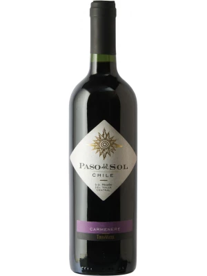 Вино TerraMater, Paso del Sol Carmenere 2022, 0.75 л