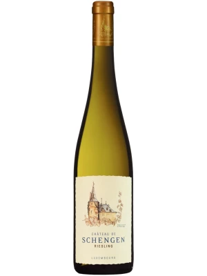Вино Chateau de Schengen Riesling, Moselle Luxembourgeoise AOP 2017, 0.75 л