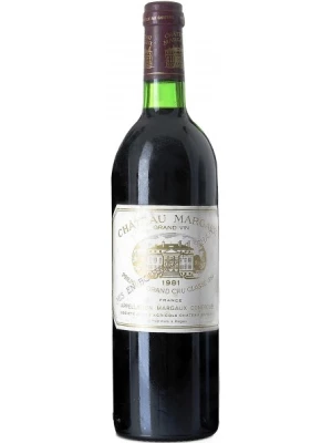 Вино Margaux AOC Premier Grand Cru Classe 1981, 0.75 л