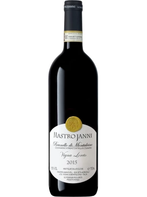 Вино Mastrojanni, Vigna Loreto Brunello di Montalcino DOCG 2015, 0.75 л