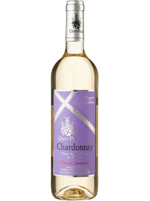 Вино Cruz de Plata Chardonnay Semidulce, Tierra de Castilla IGP 0.75 л
