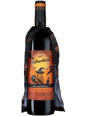 Вино Val d'Orbieu-Uccoar, La Cuvee Mythique Rouge, Pays d'Oc IGP, limited edition Halloween 2016, 0.75 л