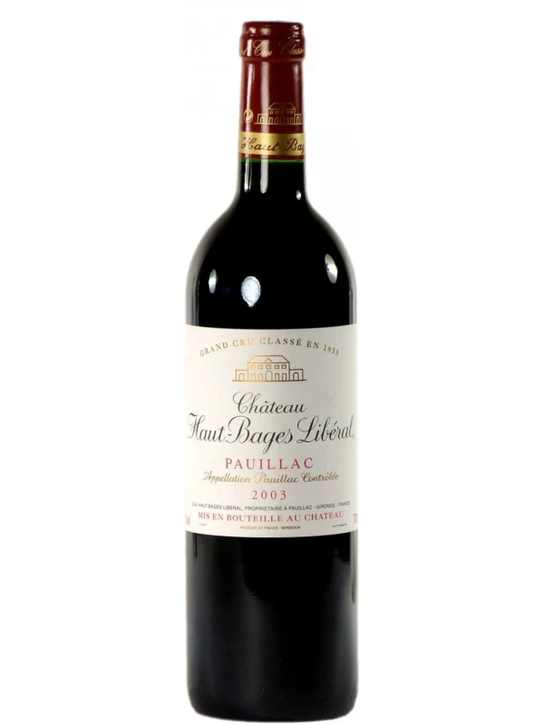 Chateau Haut-Bages Liberal, Grand Cru Classe Pauillac AOC