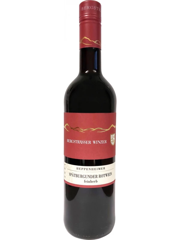 Becksteiner Winzer, Spatburgunder Feinherb Heppenheimer