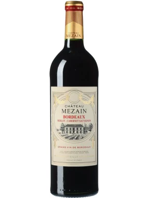 Вино Chateau Mezain, Bordeaux AOC 2019, 0.75 л