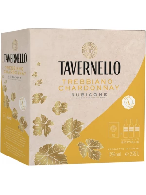 Вино Tavernello Trebbiano–Chardonnay, Rubicone IGT, bag-in-box 2.25 л