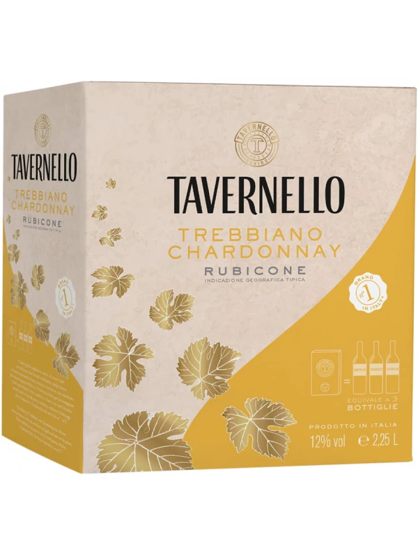 Tavernello Trebbiano–Chardonnay, Rubicone IGT, bag-in-box