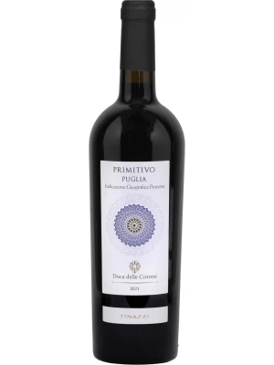 Вино Tinazzi, Duca delle Corone Primitivo, Puglia IGT 2021, 0.75 л