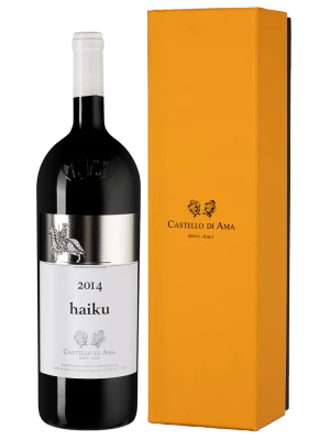 Вино Haiku, Италия Castello di Ama Подарочная 2014, 1.5 л