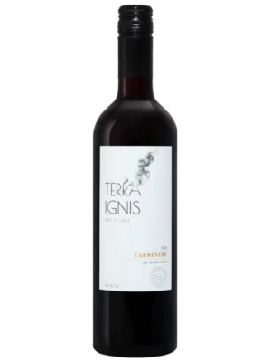 Вино Terra Ignis Carmenere, Central Valley DO 2023, 0.75 л