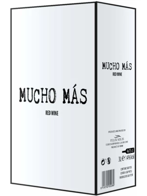 Вино Mucho Mas, Tinto Semi-Dry, bag-in-box 3 л