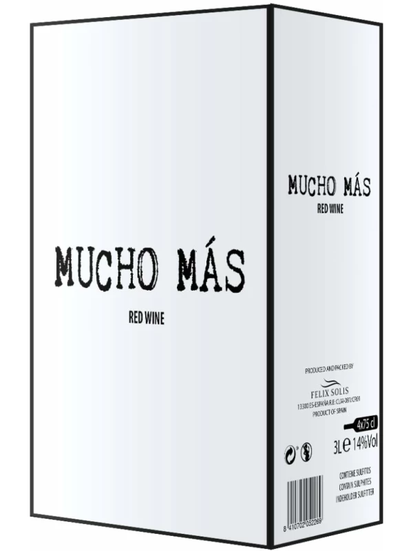 Mucho Mas, Tinto Semi-Dry, bag-in-box