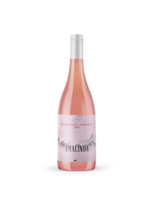 Вино Majuelos Iberia, Amalinda Sauvignon Blanc - Tempranillo Rose, Castilla VDT 0.75 л