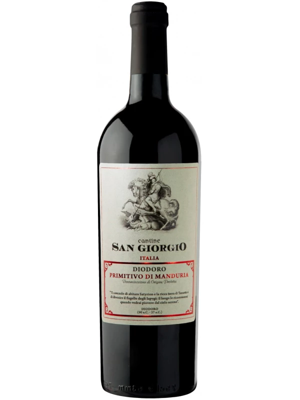 Cantine San Giorgio, Diodoro Primitivo di Manduria DOP