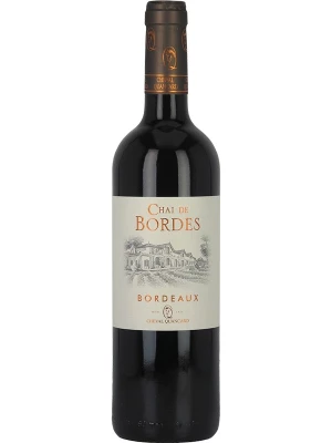 Вино Chai de Bordes Rouge, Bordeaux AOC 2015, 0.75 л