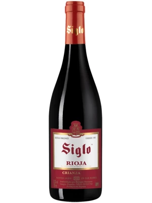 Вино Siglo Crianza, Rioja DOC 2018, 0.75 л