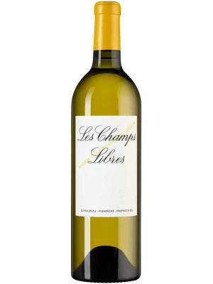 Вино Les Champs Libres Blanc, Bordeaux AOC 2018, 0.75 л