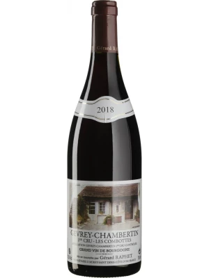 Вино Gerard Raphet, Gevrey-Chambertin 1-er Cru Les Combottes AOC 2018, 0.75 л