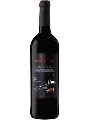 Вино Vina San Juan Red, La Mancha DO 0.75 л