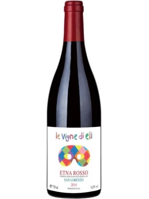 Вино Le Vigne di Eli, Etna Rosso DOC San Lorenzo 2014, 0.75 л