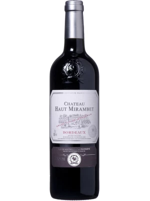 Вино Chateau Haut Mirambet, Bordeaux АОC 2018, 0.75 л