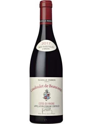 Вино Famille Perrin, Coudoulet de Beaucastel, Cotes-du-Rhone AOC Rouge 2017, 0.75 л