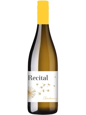 Вино Recital Chardonnay, Pays d'Oc 2019, 0.75 л