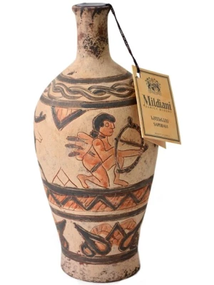 Вино Mildiani, Saperavi, ceramic bottle 0.75 л