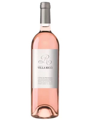 Вино Villa Ricci Cotes de Provence AOP Rose 2023, 0.75 л