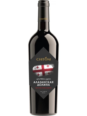 Вино Chitoni, Alazani Valley Red 0.75 л