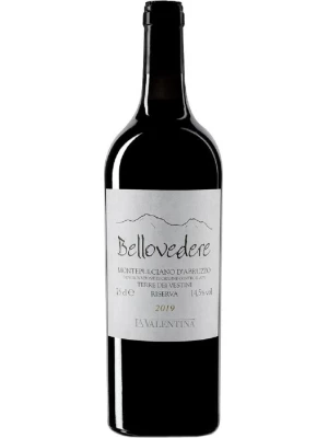 Вино La Valentina, Bellovedere Montepulciano d'Abruzzo DOC Terre dei Vestini Riserva 2019, 0.75 л