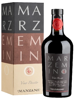 Вино Le Manzane, Marzemino Passito, Veneto IGP, gift box 0.5 л
