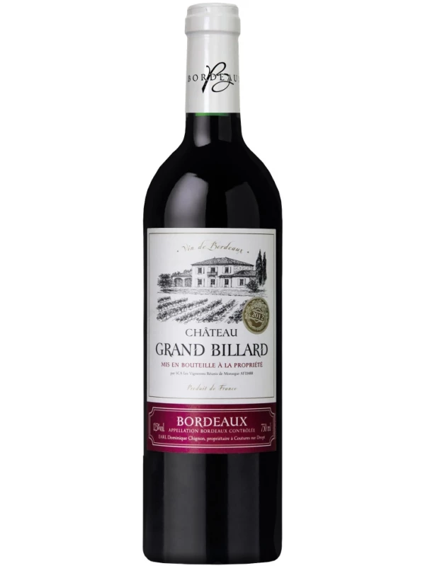 Chateau Grand Billard Rouge, Bordeaux AOC