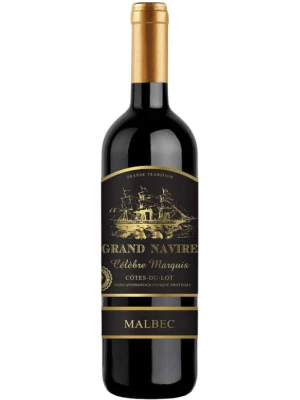 Вино Grand Navire Malbec, Cotes-du-Lot IGP 0.75 л