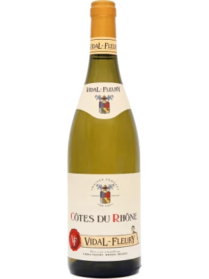 Вино Vidal-Fleury, Cotes du Rhone Blanc 2021, 0.75 л