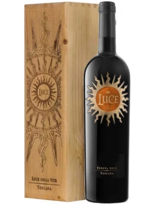 Вино Luce, wooden box 2021, 0.75 л