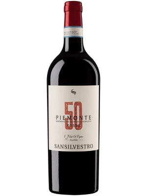 Вино San Silvestro, Rosso 50 Vigne Vecchie, Piemonte DOC 2018, 0.75 л