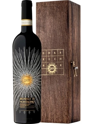 Вино Luce Della Vite, Brunello di Montalcino, wooden box 2017, 1.5 л