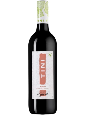 Вино TINI Organic Rosso, Terre Siciliane IGT 2021, 0.75 л