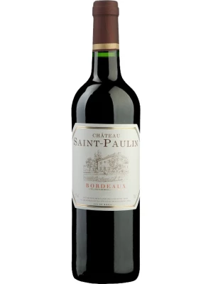 Вино Chateau Sant-Paulin, Bordeaux АОC 2017, 0.75 л