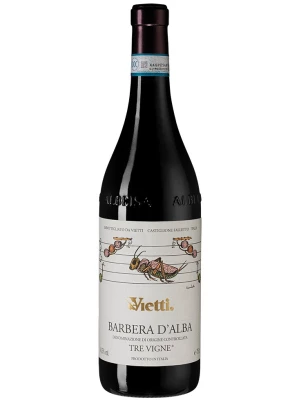 Вино Vietti, Barbera d'Alba Tre Vigne DOC 2019, 0.75 л