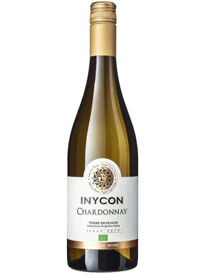 Вино Inycon, Chardonnay Organic, Terre Siciliane IGT 2019, 0.75 л