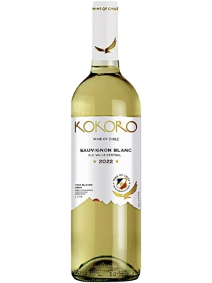 Вино Kokoro Sauvignon Blanc Seco, Valle Central DO 2023, 0.75 л