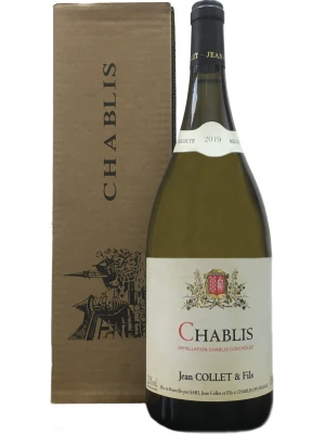 Вино Domaine Jean Collet et Fils, Chablis AOC, gift box 2019, 1.5 л