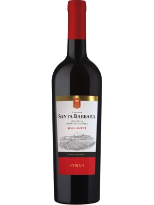 Вино Castillo Santa Barbara Syrah Semi-Sweet, Tierra de Castilla IGP 0.75 л